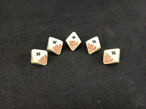 Rare jeu dés faces - jeu, 8