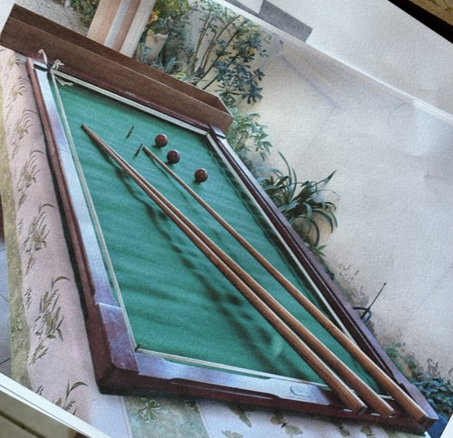 Jeu ancien billard - jeu,
