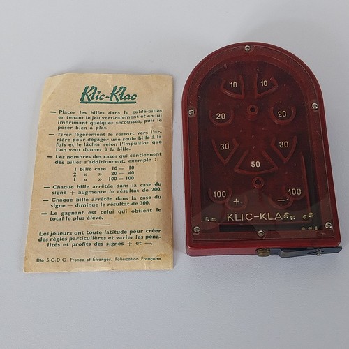 Ancien jeu klic klac - ancien, en